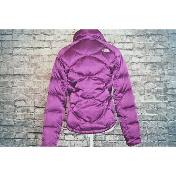 North Face Women's Aconcagua 550 Down Puffer Jacket Coat Size Small Purple - Picture 3 of 5